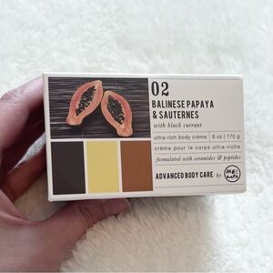New Balinese Papaya & Sauternes Rejuvenating Ultra Rich Body Creme | Me! Bath